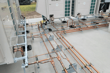 Kit Carson mechanical systems installation project photo