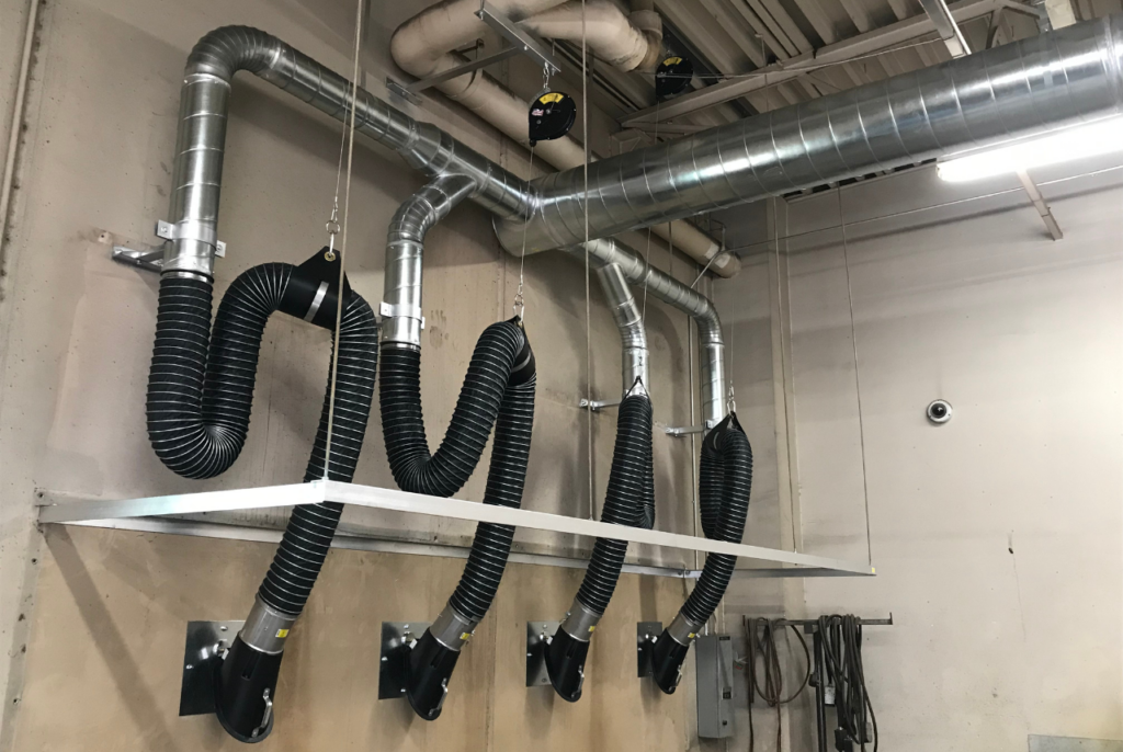 Humboldt High School mechanical system project photo