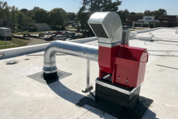 Humboldt High School mechanical system project photo