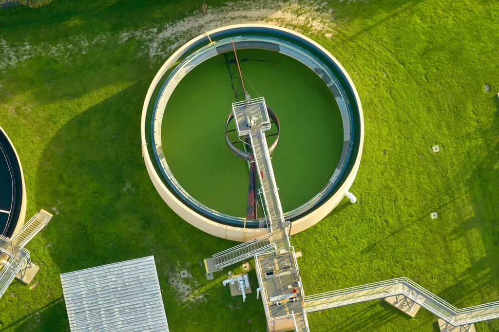 waste water treatment plant