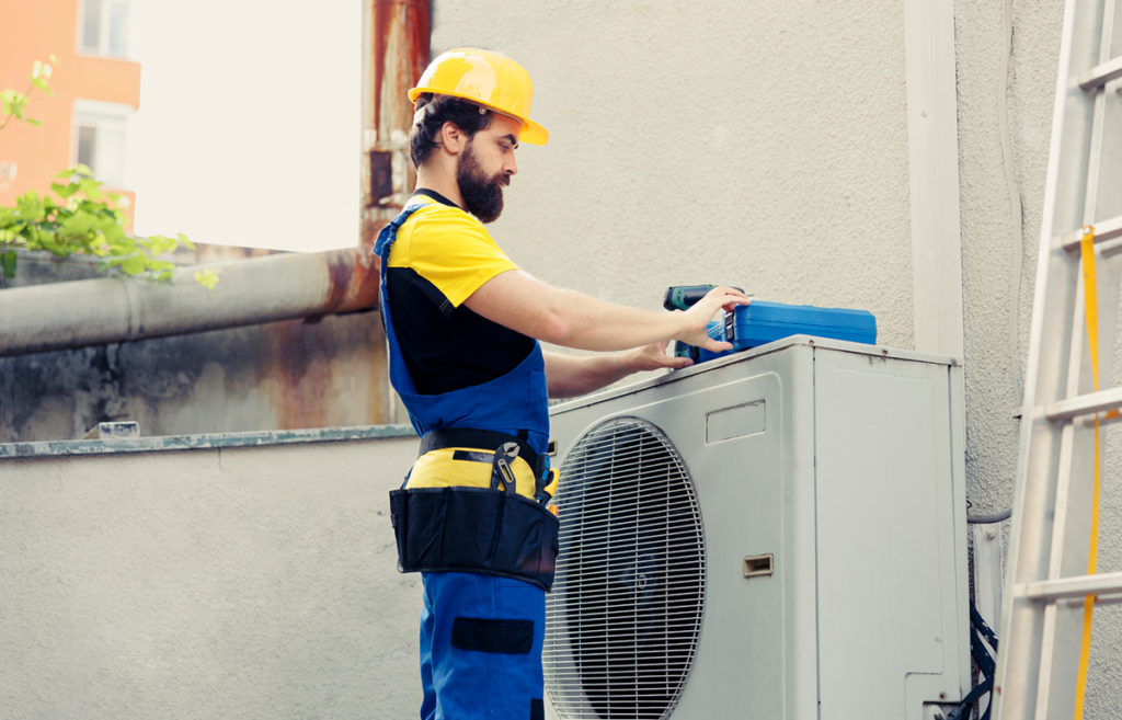 What is a HVAC contractor EMR score?